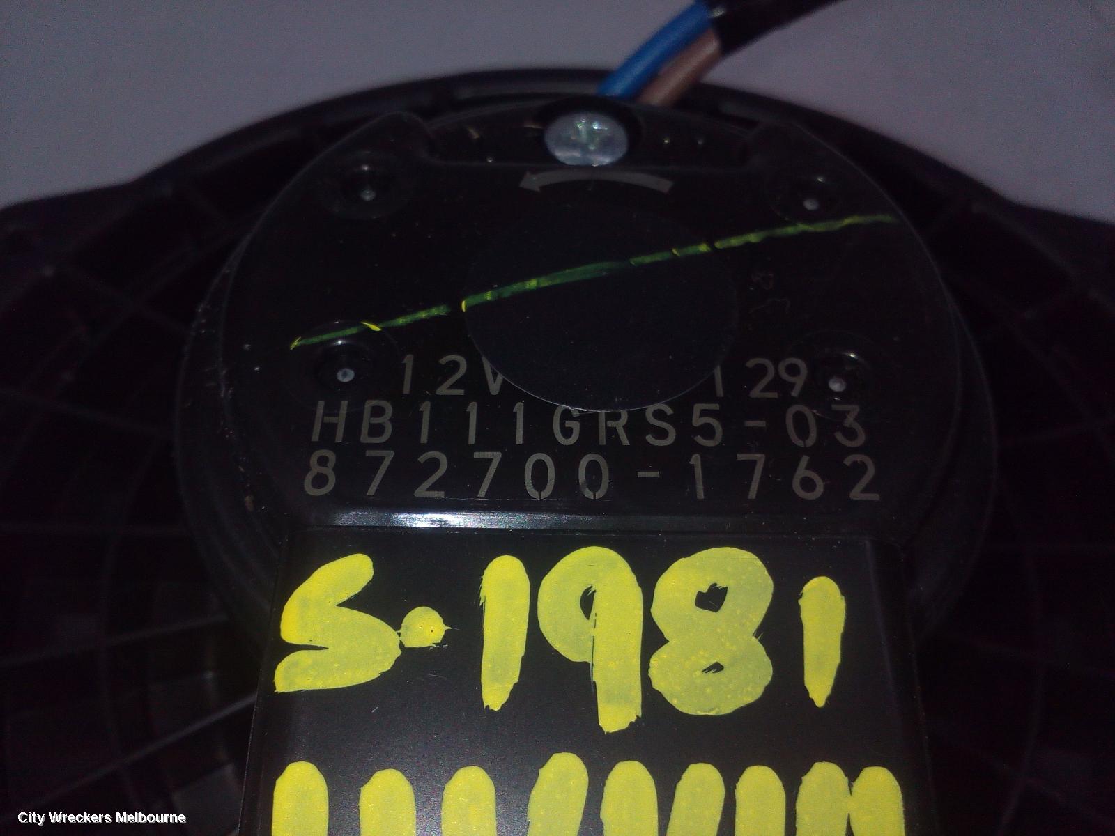 MAZDA 3 HEATER FAN MOTOR, BP, 03/2019 ONWARDS