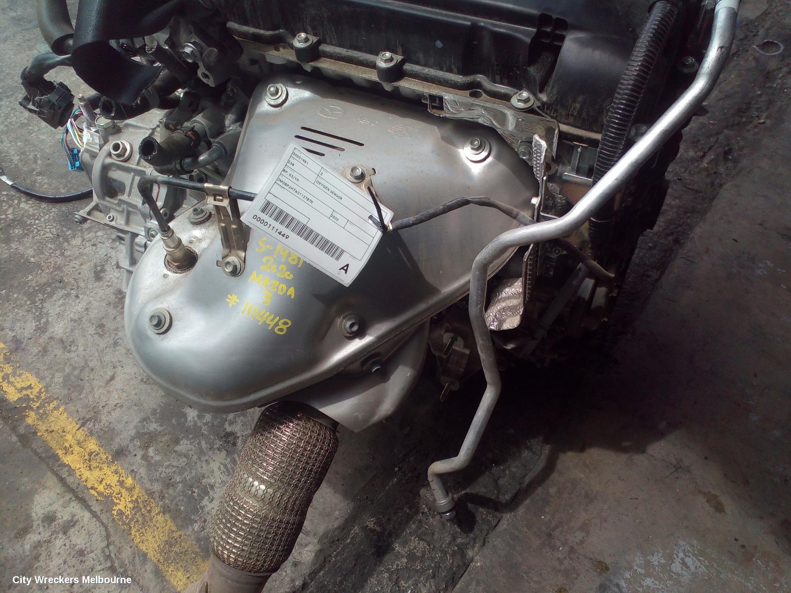MAZDA 3 OXYGEN SENSOR, BP, 03/2019 ONWARDS