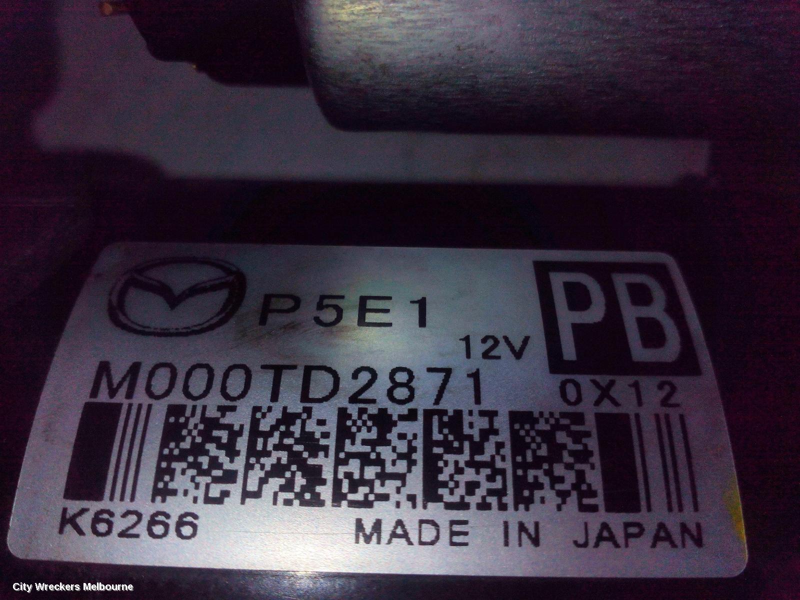 MAZDA 3 STARTER, PETROL, 2.0, E-SKYACTIV G, BP, 03/2019 ONWARDS