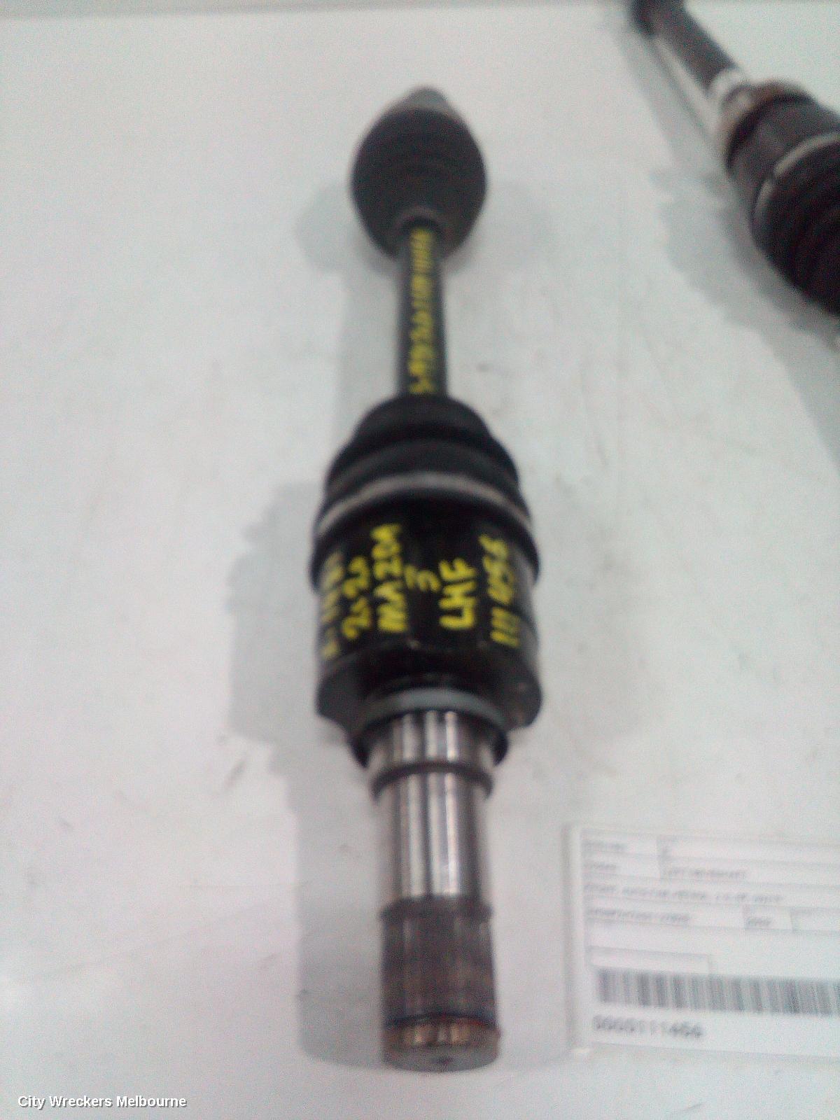 MAZDA 3 LEFT DRIVESHAFT, FRONT, AUTO T/M, PETROL, 2.0, BP, 03/2019 ONWARDS