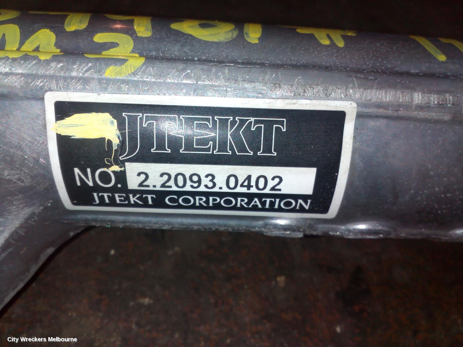 MAZDA 3 STEERING BOX/RACK, BP, 03/2019 ONWARDS