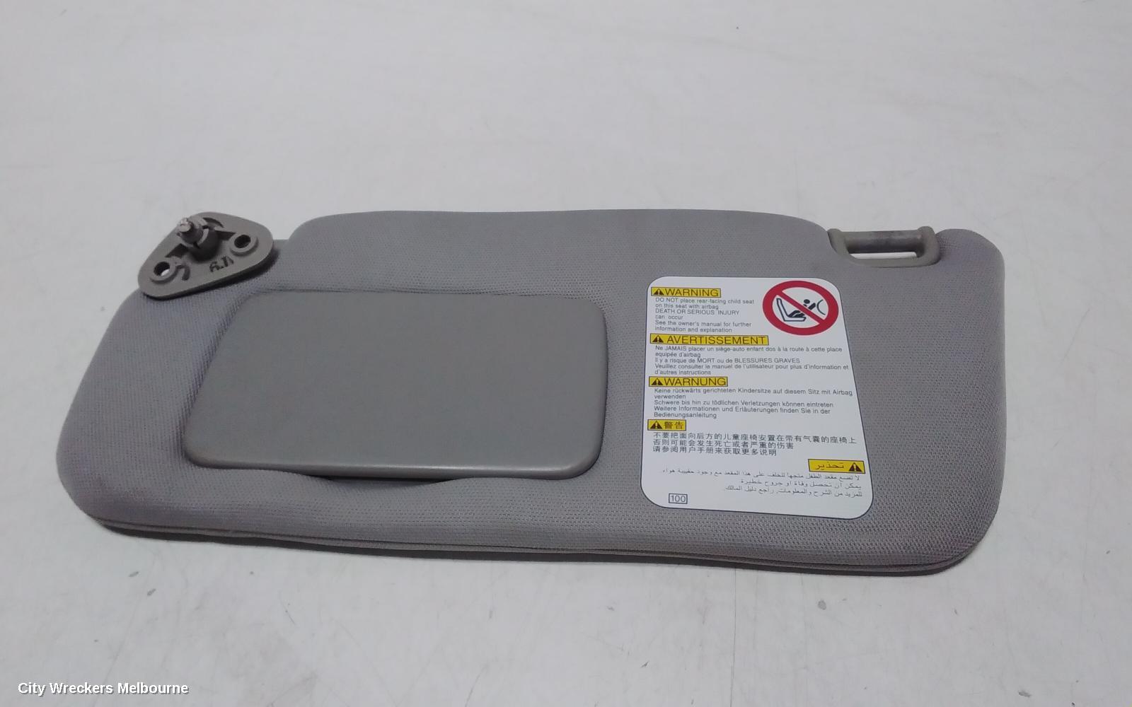 SUBARU IMPREZA SUNVISOR, LH SIDE, 09/2005 - 04/2007
