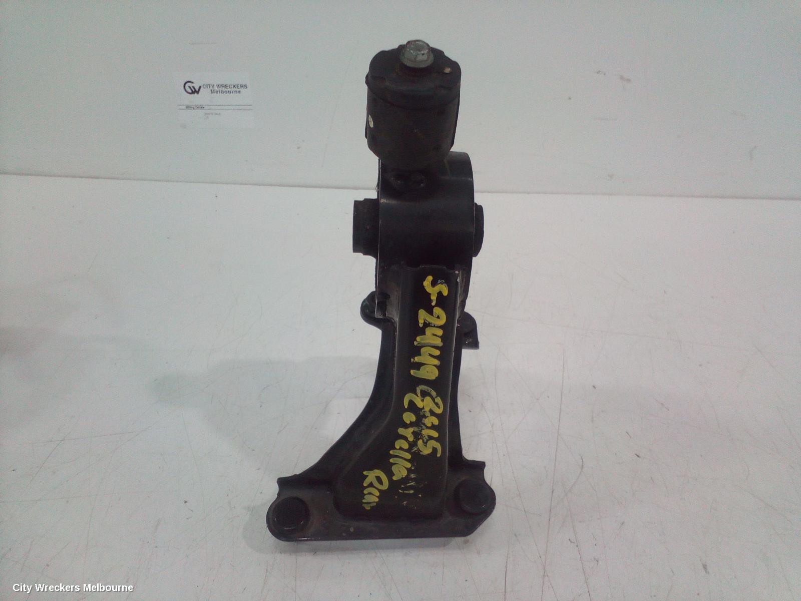 TOYOTA COROLLA MOUNT, ZRE172R REAR ENGINE FWD AUTO 12/2013 - 06/2019