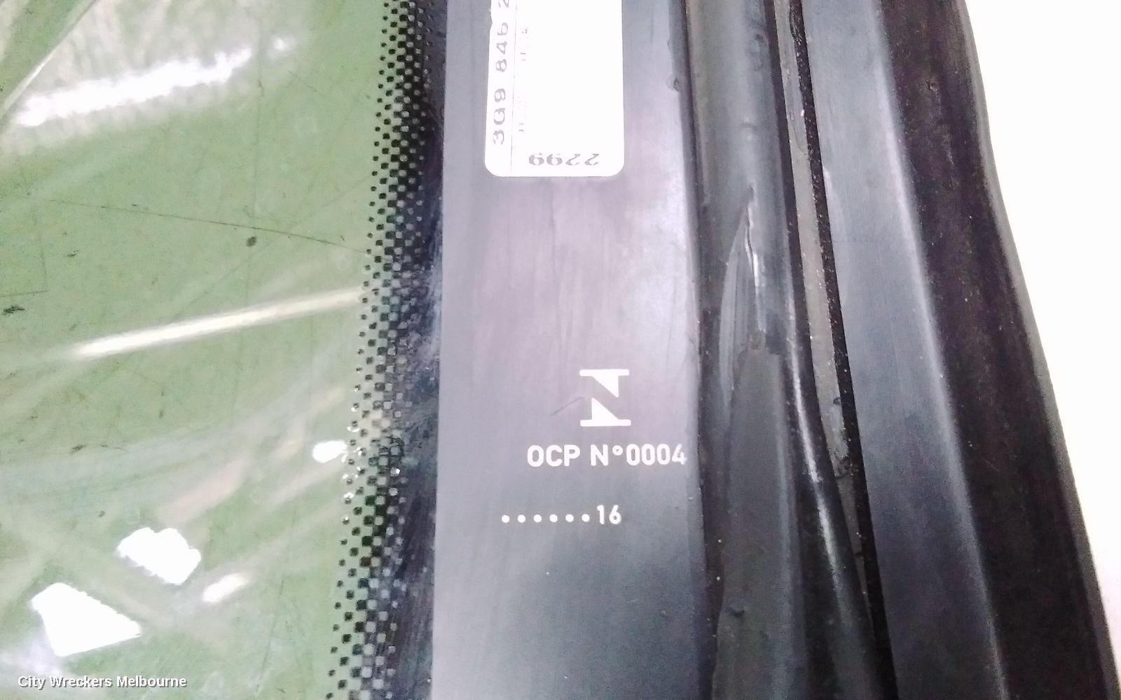VOLKSWAGEN PASSAT LEFT REAR 1/4 DOOR GLASS, B8/MK7, 06/2015 - 05/2023