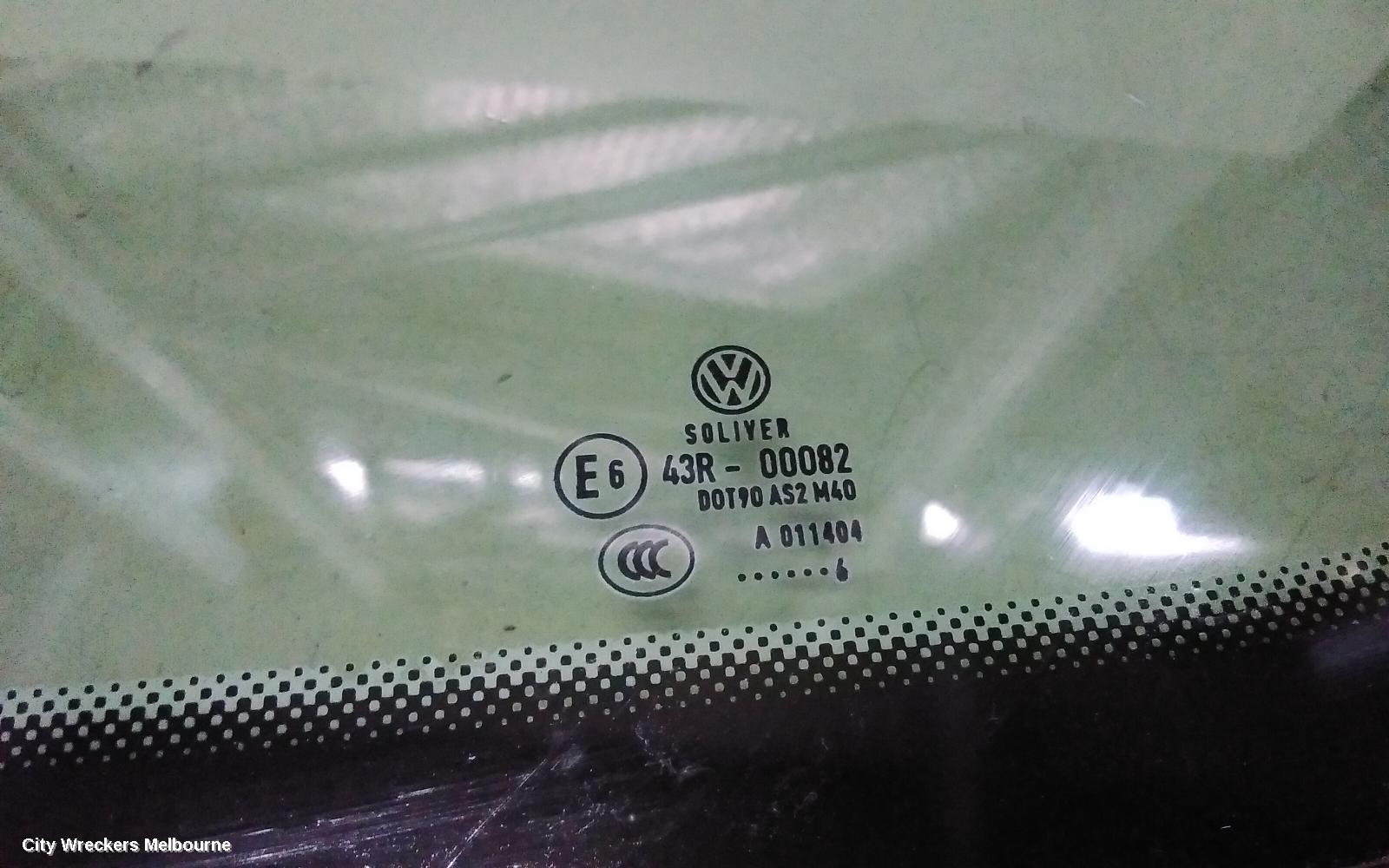 VOLKSWAGEN PASSAT LEFT REAR 1/4 DOOR GLASS, B8/MK7, 06/2015 - 05/2023