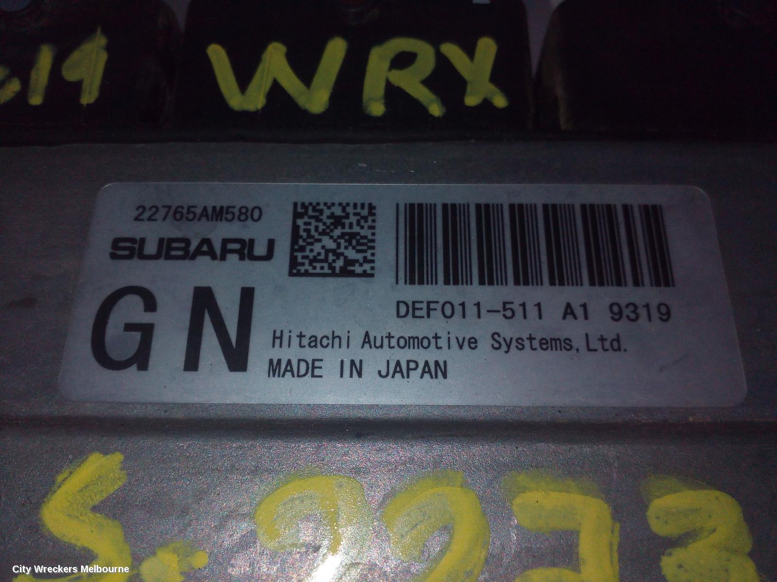 SUBARU WRX ECU, ENGINE ECU, 2.0, PETROL, ECU ONLY, V1, 03/2014 - 10/2021