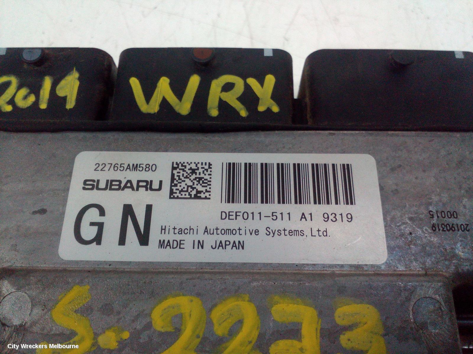 SUBARU WRX ECU, ENGINE ECU, 2.0, PETROL, ECU ONLY, V1, 03/2014 - 10/2021