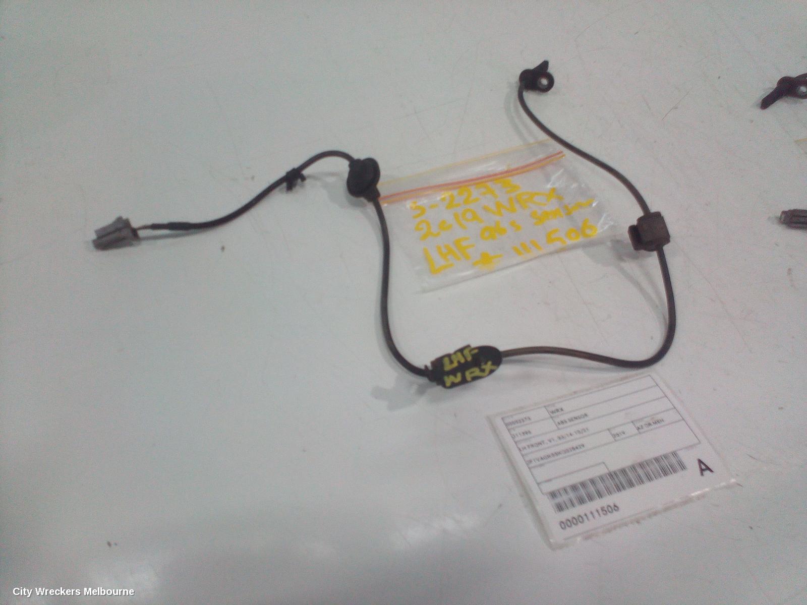SUBARU WRX ABS SENSOR, LH FRONT, V1, 03/2014 - 10/2021