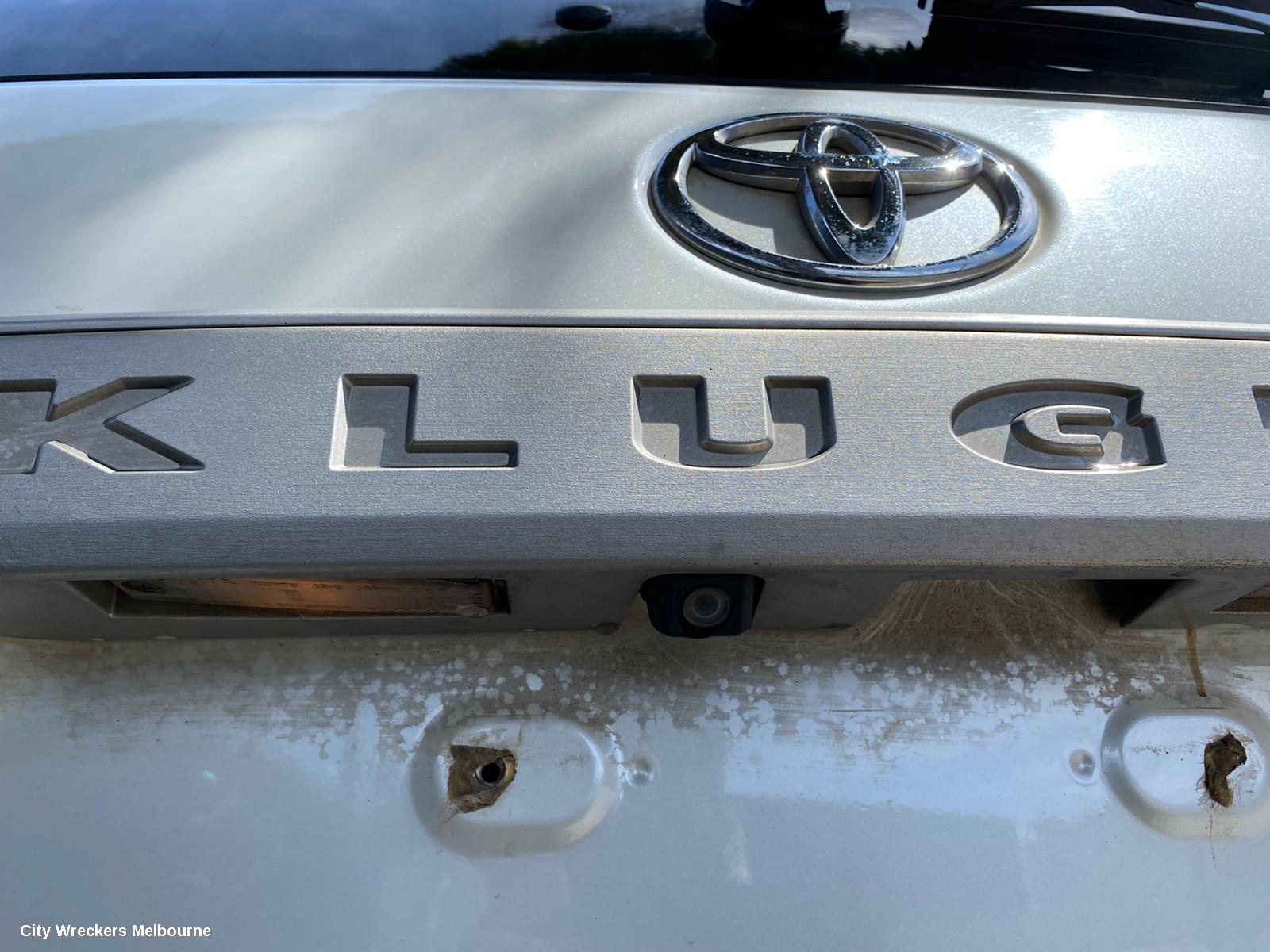 TOYOTA KLUGER LEFT FRONT DOOR WINDOW, GSU40-GSU45, 05/2007 - 02/2014