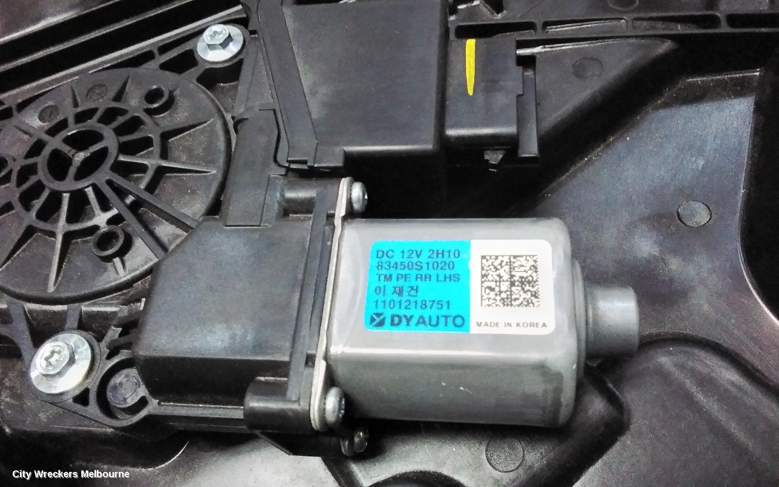 HYUNDAI SANTA FE LEFT REAR WND REG/MOTOR, TM, DOOR REG & MOTOR ASSY, 03/2018 ONWARDS