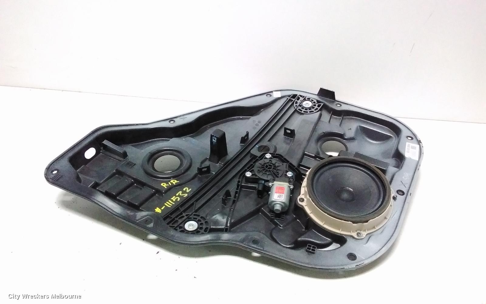 HYUNDAI SANTA FE RIGHT REAR WND REG/MOTOR, TM, DOOR REG & MOTOR ASSY, 03/2018 ONWARDS