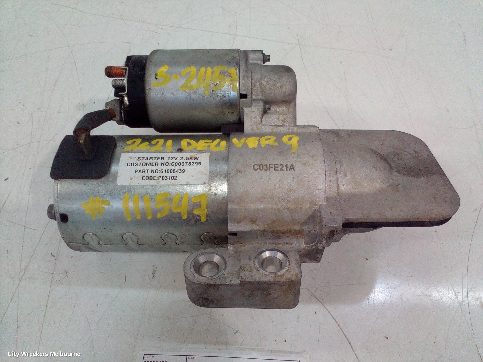 LDV DELIVER 9 STARTER, DIESEL, 2.0, 07/2020 ONWARDS