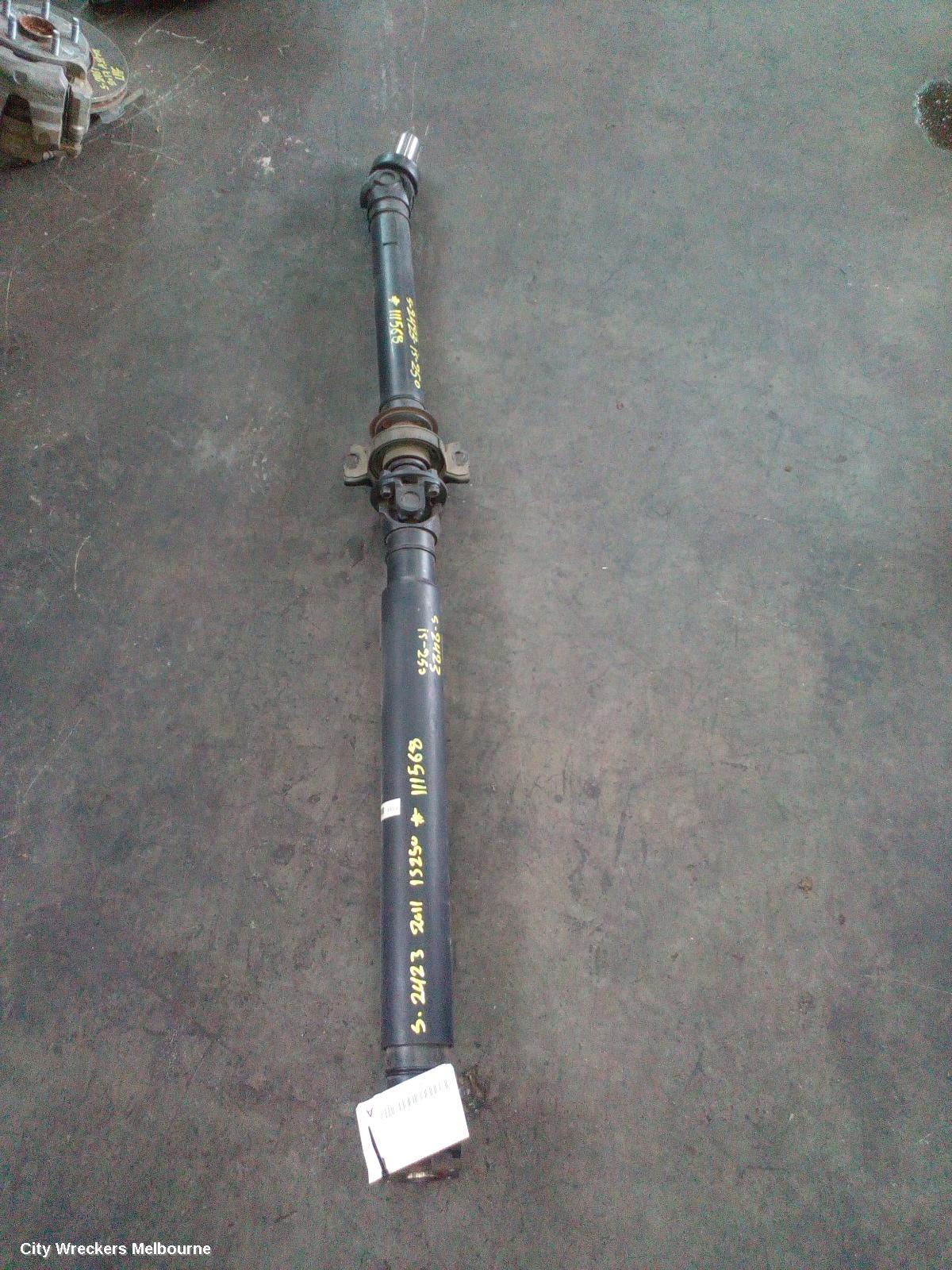 LEXUS IS250/IS250C REAR DRIVE SHAFT, 2.5, PETROL, IS250/IS250C, GSE20R, 11/2005 - 12/2014