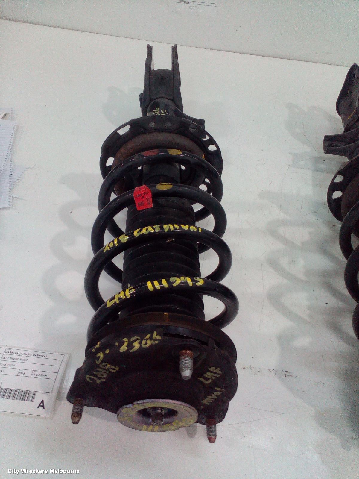 KIA CARNIVAL/GRAND CARNIVAL LEFT FRONT STRUT, YP, 3.3, PETROL, 02/2018 - 10/2020