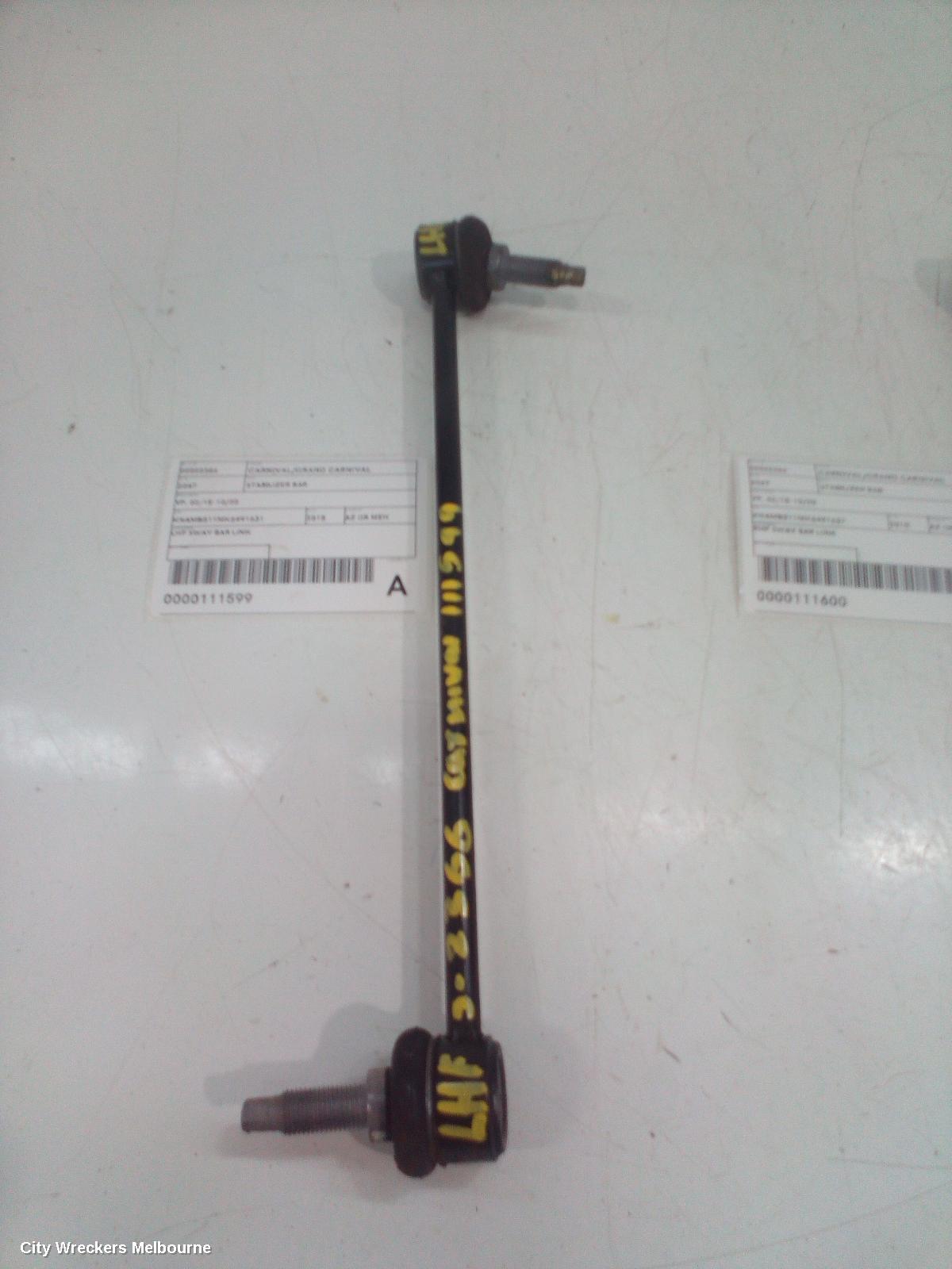 KIA CARNIVAL/GRAND CARNIVAL STABILISER BAR, YP, 01/2015 - 10/2020