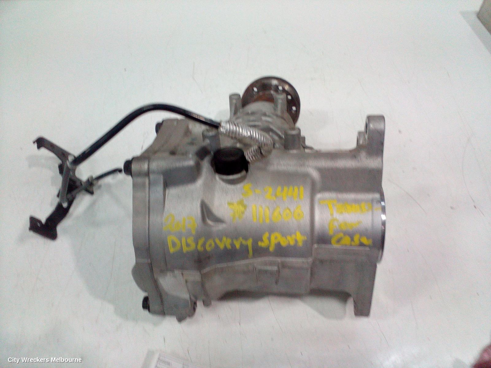 LAND ROVER DISCOVERY SPORT TRANSFER CASE, AUTO, L550, 01/2015 - 06/2019