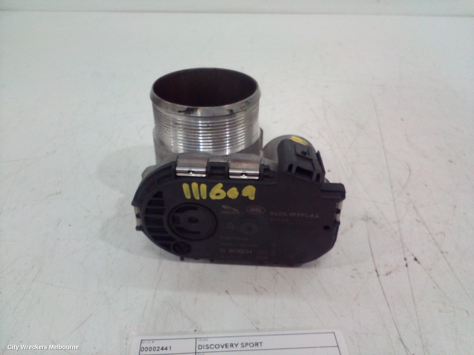 LAND ROVER DISCOVERY SPORT THROTTLE BODY, 2.0, DIESEL, L550, 07/2016 - 06/2019