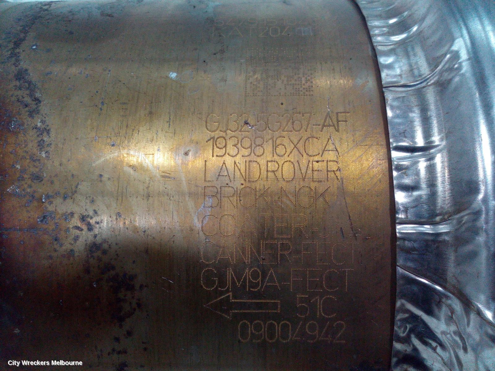 LAND ROVER DISCOVERY SPORT CATALYTIC CONVERTER, DOWNPIPE-CAT TYPE, DIESEL, 2.0, TURBO, L550, 07/2016 - 06/2019