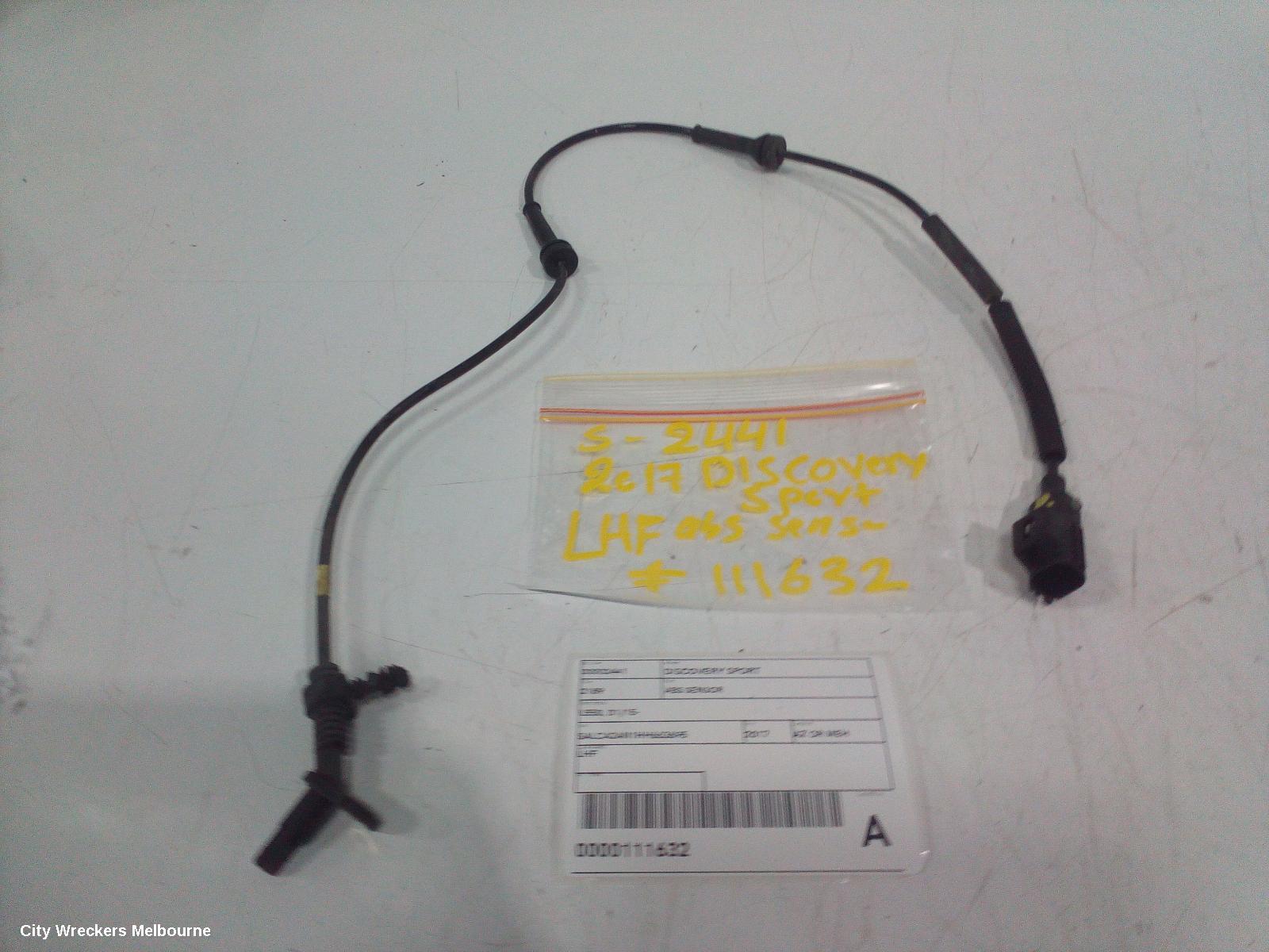 LAND ROVER DISCOVERY SPORT ABS SENSOR, L550, LH FRONT, 01/2015 ONWARDS