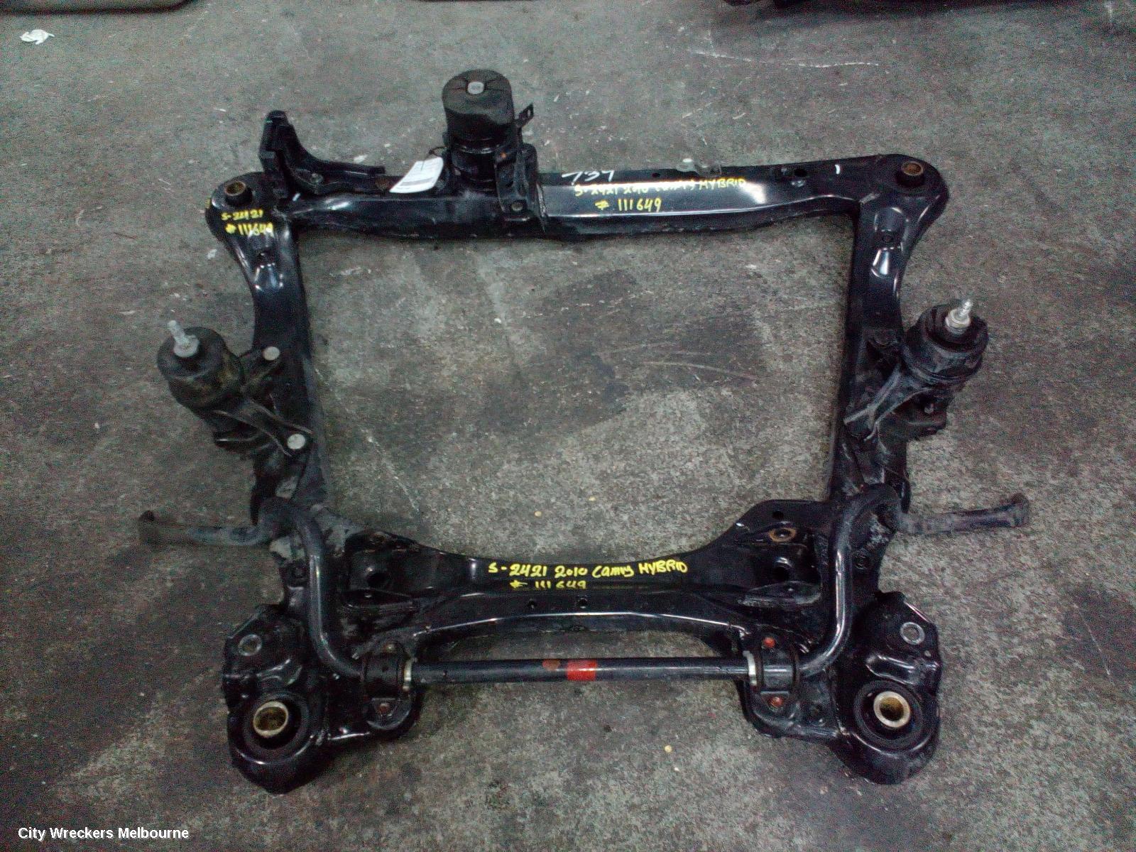 TOYOTA CAMRY FRT XMEMBER/CRADLE, AHV40, FRONT ENGINE CROSSMEMBER, HYBRID, 12/2009 - 11/2011