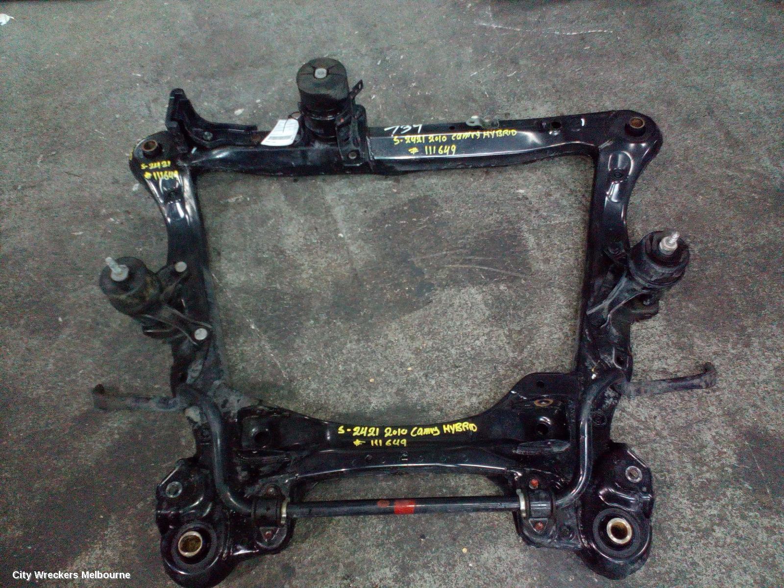 TOYOTA CAMRY FRT XMEMBER/CRADLE, AHV40, FRONT ENGINE CROSSMEMBER, HYBRID, 12/2009 - 11/2011