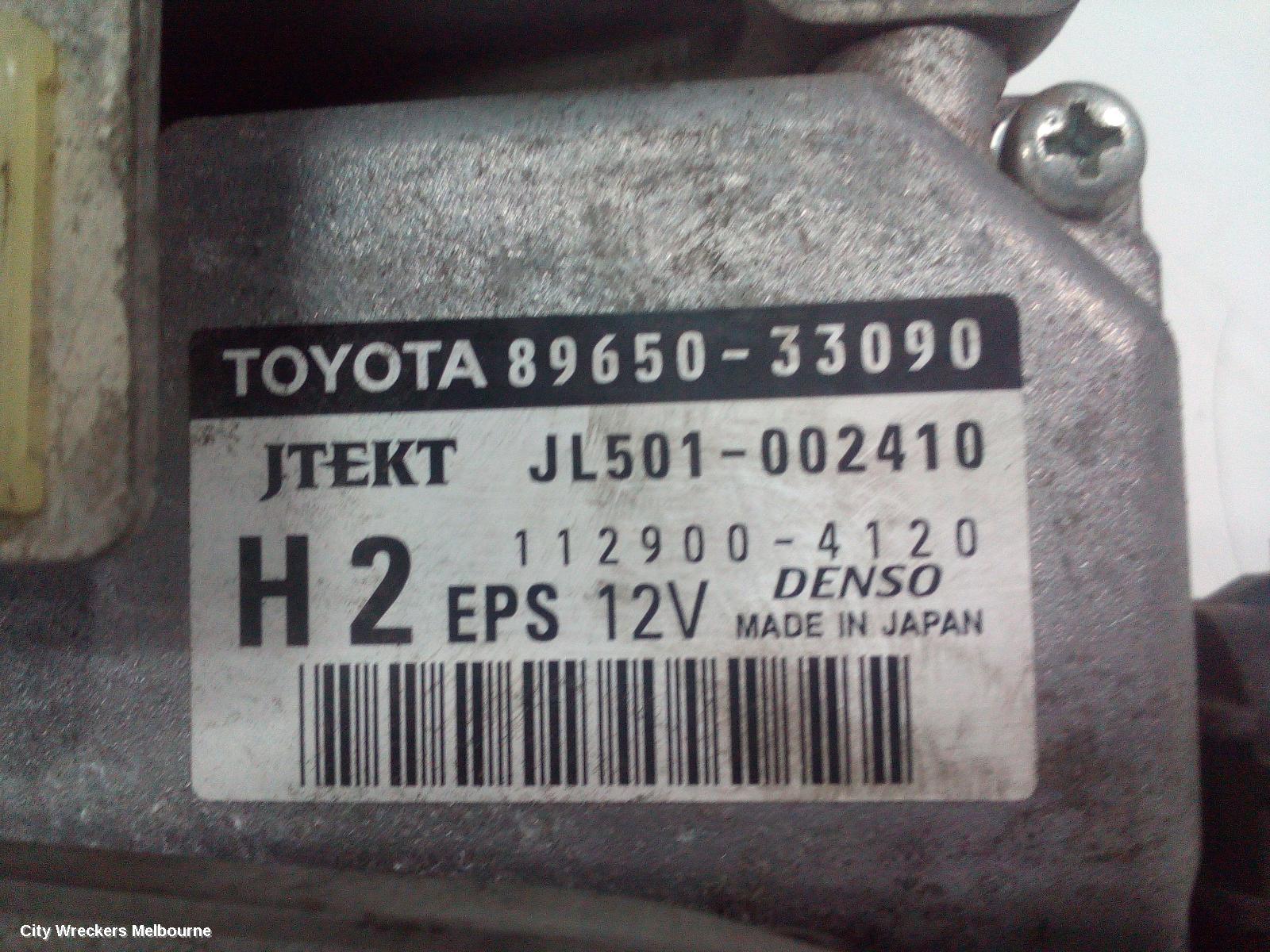 TOYOTA CAMRY ECU, POWER STEER ECU, ACV40, 06/2006 - 11/2011
