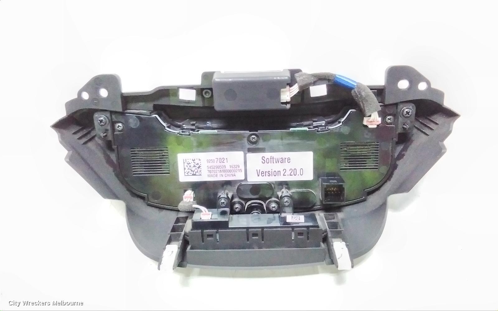 HOLDEN COMMODORE HEATER/AC CONTROLS, VF, 05/2013 - 12/2017