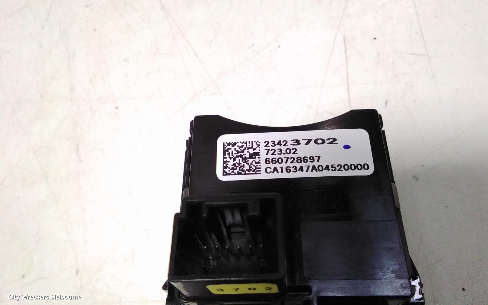 HOLDEN COMMODORE COMBINATION SWITCH, FLASHER SWITCH, VF, 05/2013 - 12/2017