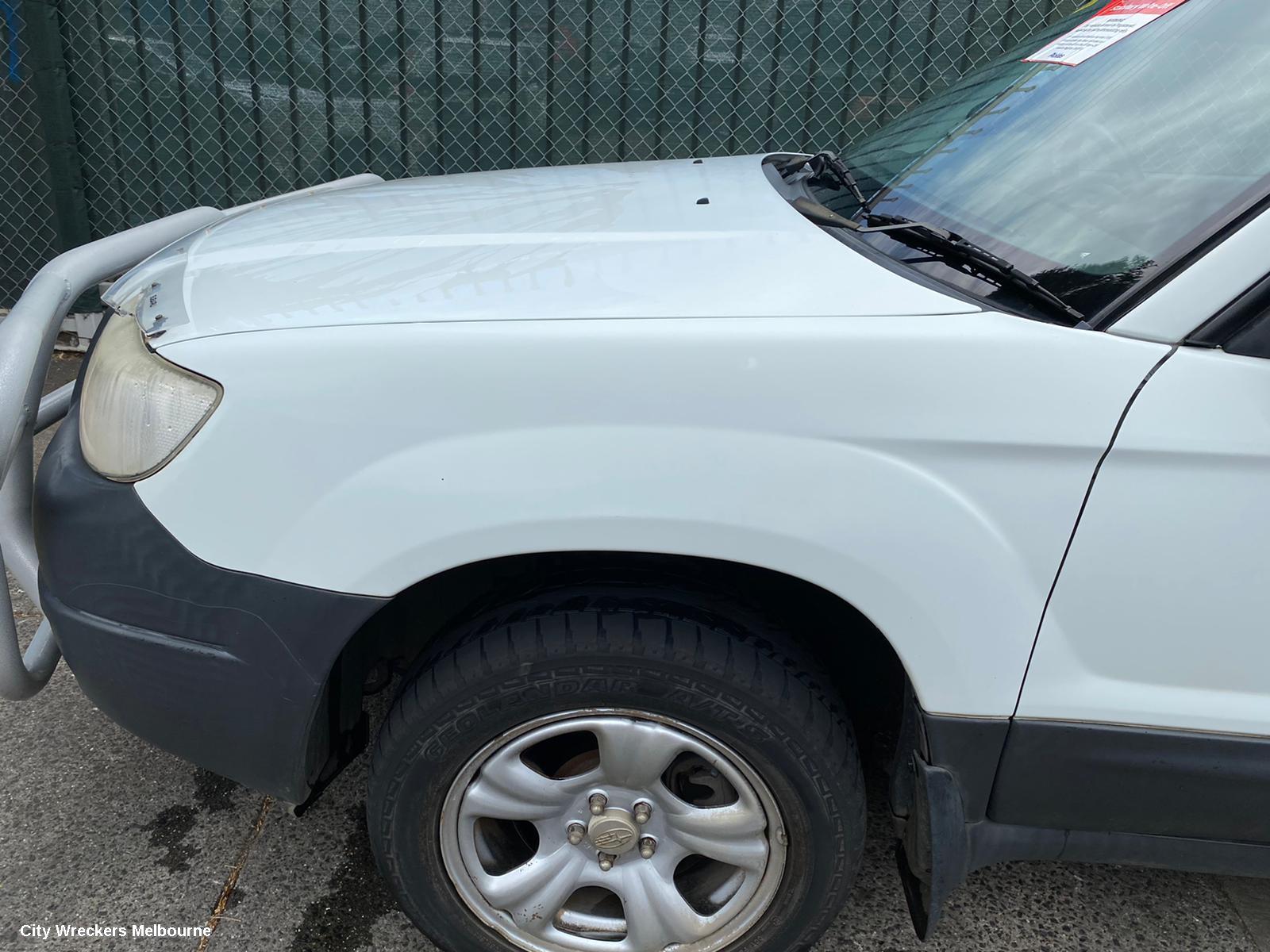 SUBARU FORESTER LEFT REAR DOOR WINDOW, STANDARD TYPE, 07/2002 - 02/2008