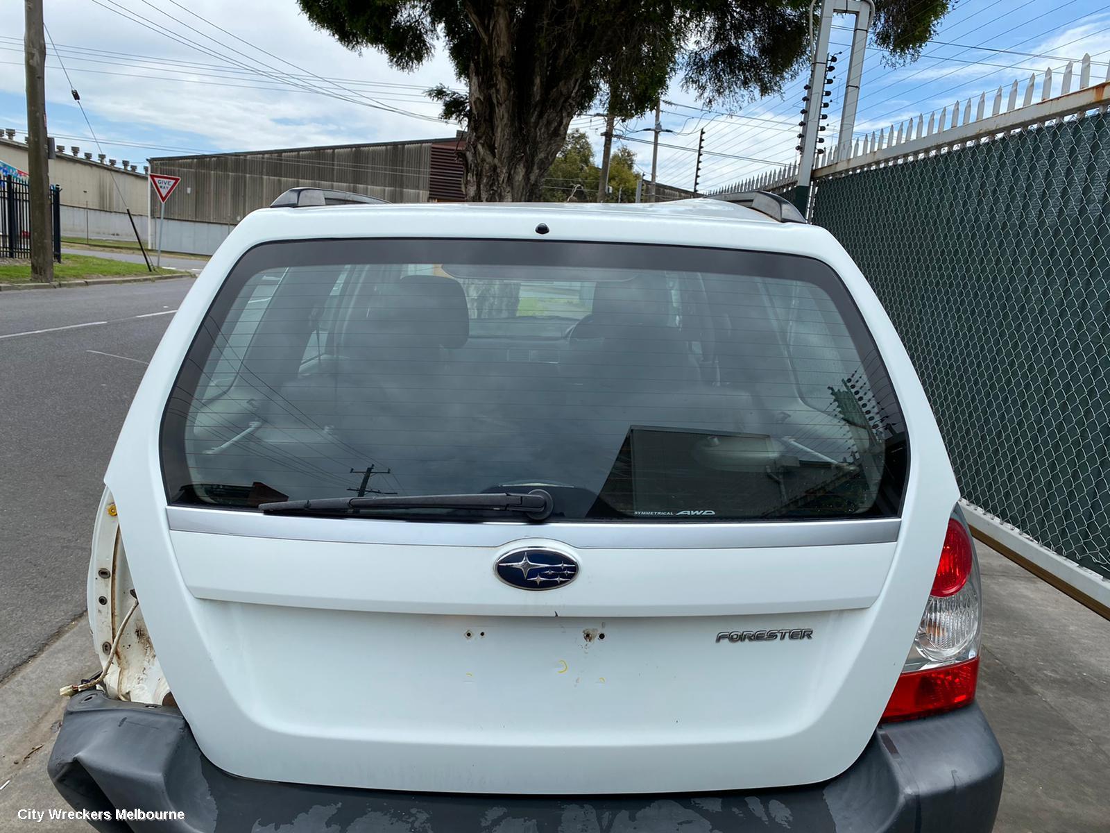 SUBARU FORESTER LEFT REAR DOOR WINDOW, STANDARD TYPE, 07/2002 - 02/2008