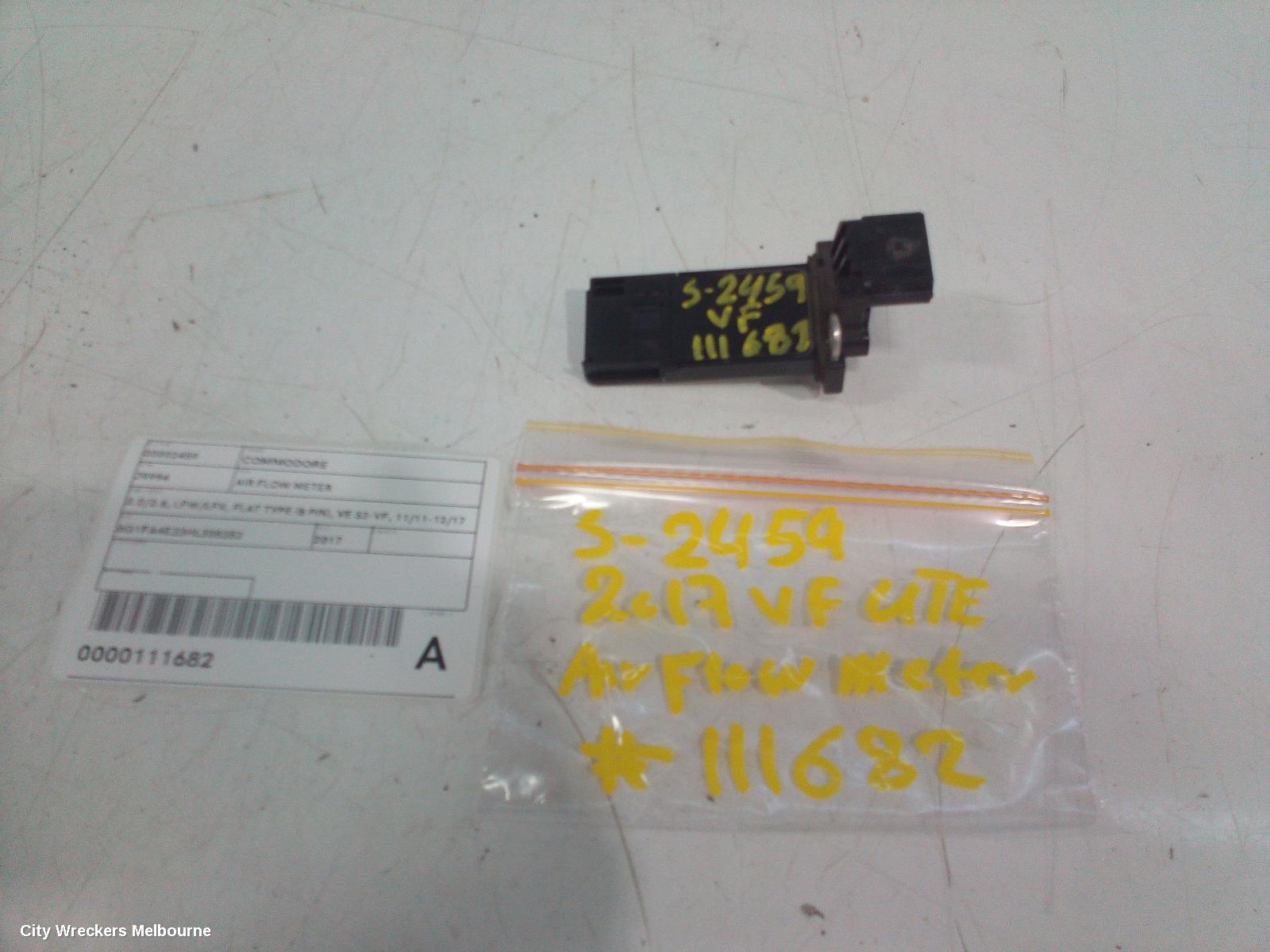 HOLDEN COMMODORE AIR FLOW METER, 3.0/3.6, LFW/LFX, FLAT TYPE (8 PIN), VE S2-VF, 11/2011 - 12/2017