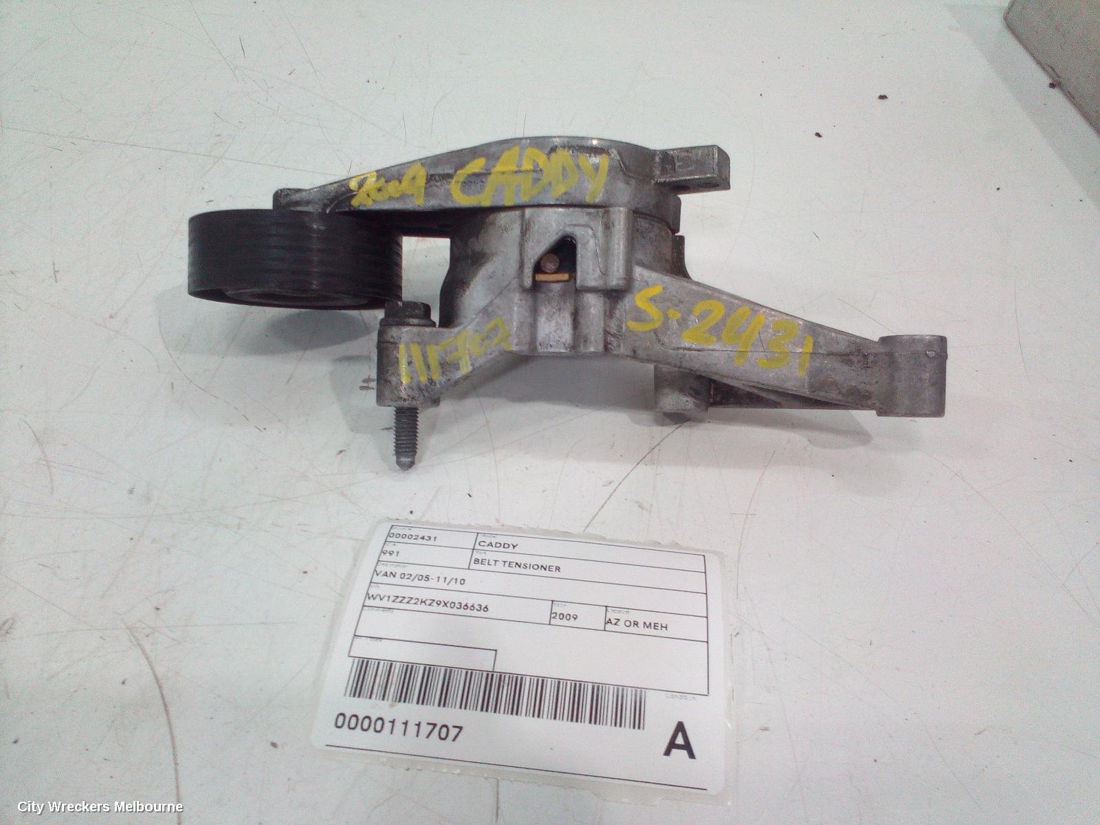 VOLKSWAGEN CADDY BELT TENSIONER, VAN 02/2005 - 11/2010