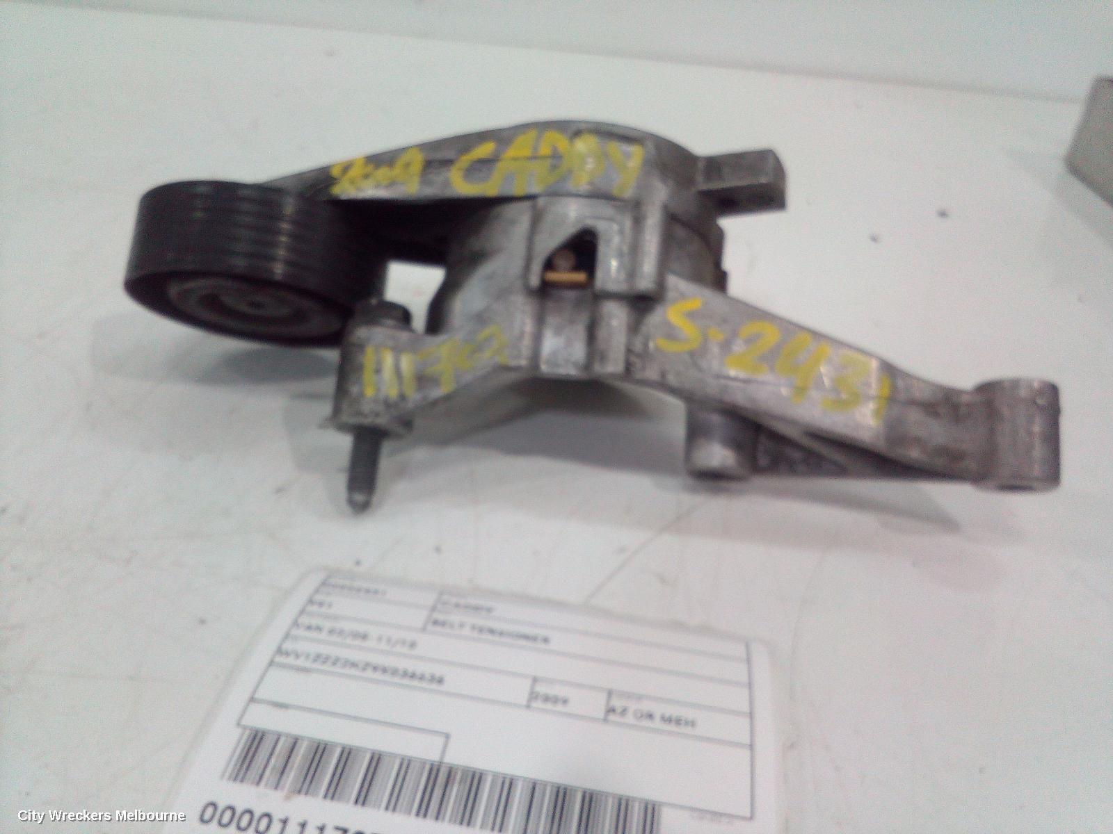 VOLKSWAGEN CADDY BELT TENSIONER, VAN 02/2005 - 11/2010
