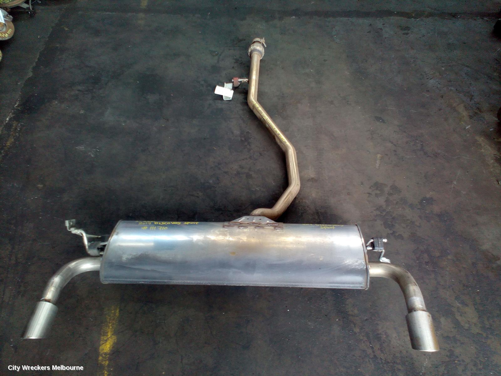 LAND ROVER DISCOVERY SPORT SILENCER, L550, 01/2015 ONWARDS