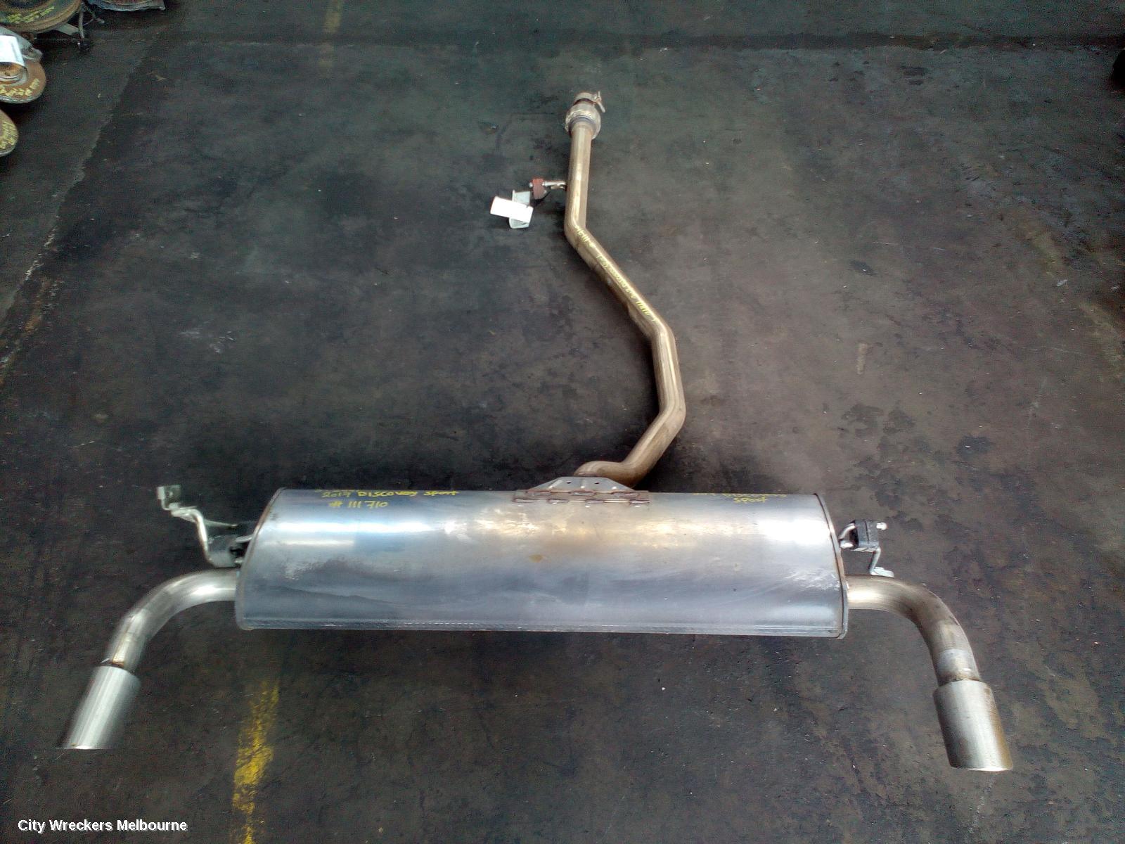 LAND ROVER DISCOVERY SPORT SILENCER, L550, 01/2015 ONWARDS