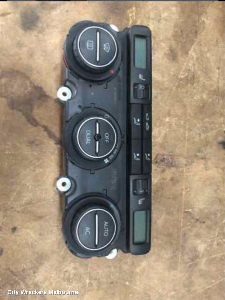 VOLKSWAGEN JETTA HEATER/AC CONTROLS, STANDARD TYPE, 1KM, 02/2006 - 07/2011