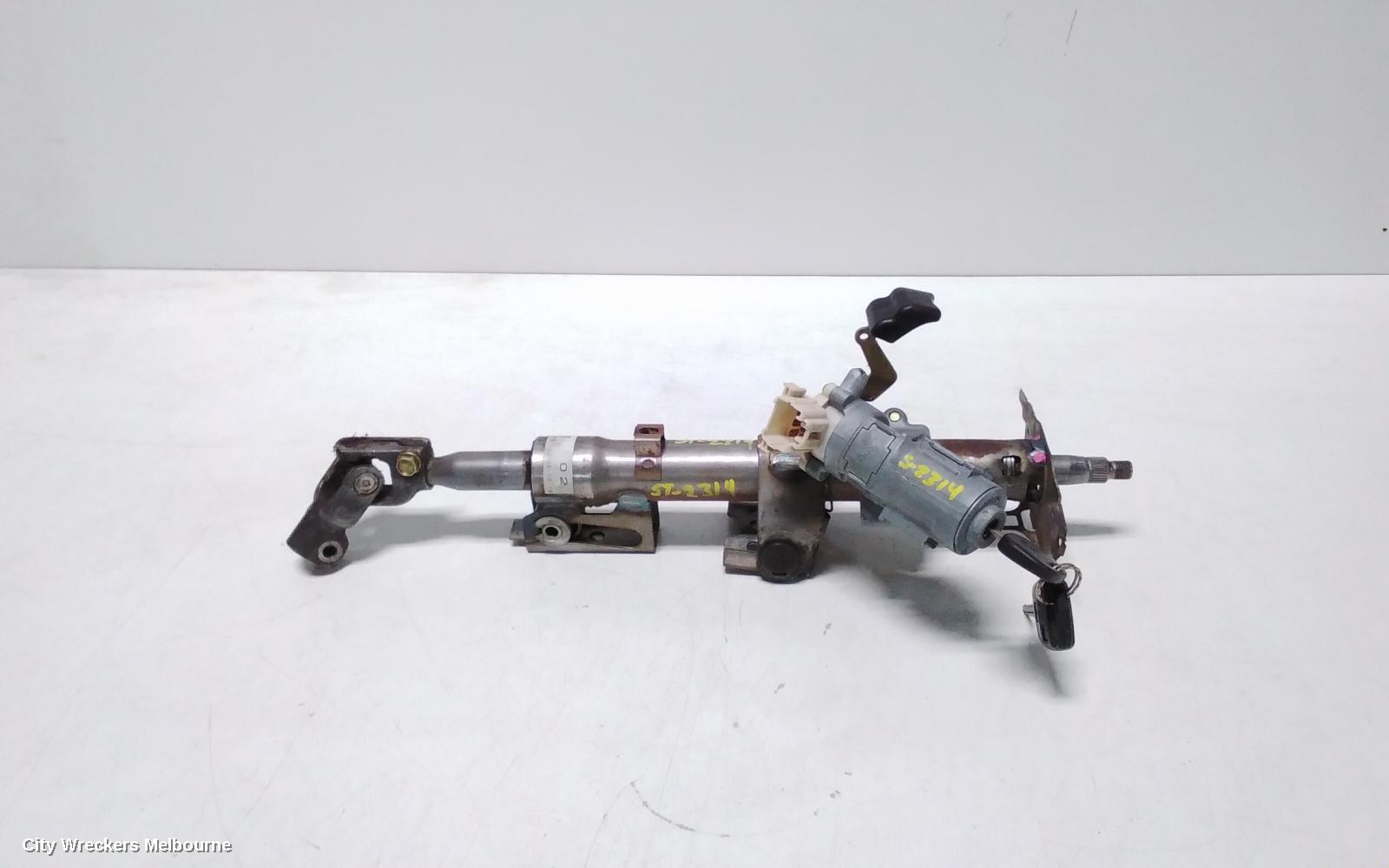 TOYOTA COROLLA STEERING COLUMN, ZZE122 12/2001 - 06/2007