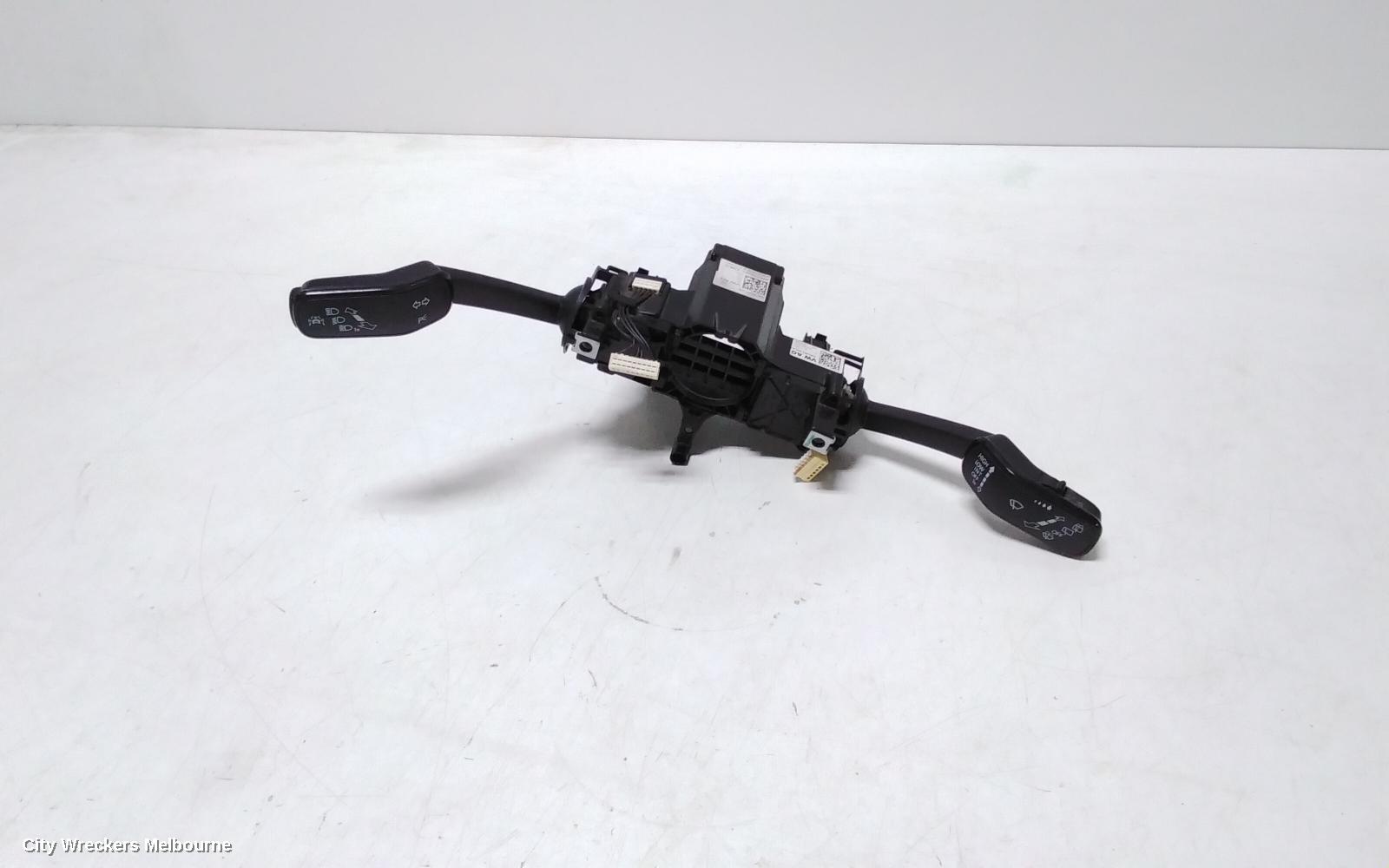 VOLKSWAGEN PASSAT COMBINATION SWITCH, COMBINATION SWITCH ASSY, 3CC/3C/MK6 B7, ALLTRACK/SEDAN/WAGON, W/ ELECT CRUISE CONTROL TYPE, P/N 3C9953502B9B9, 11/2009 - 12/2016