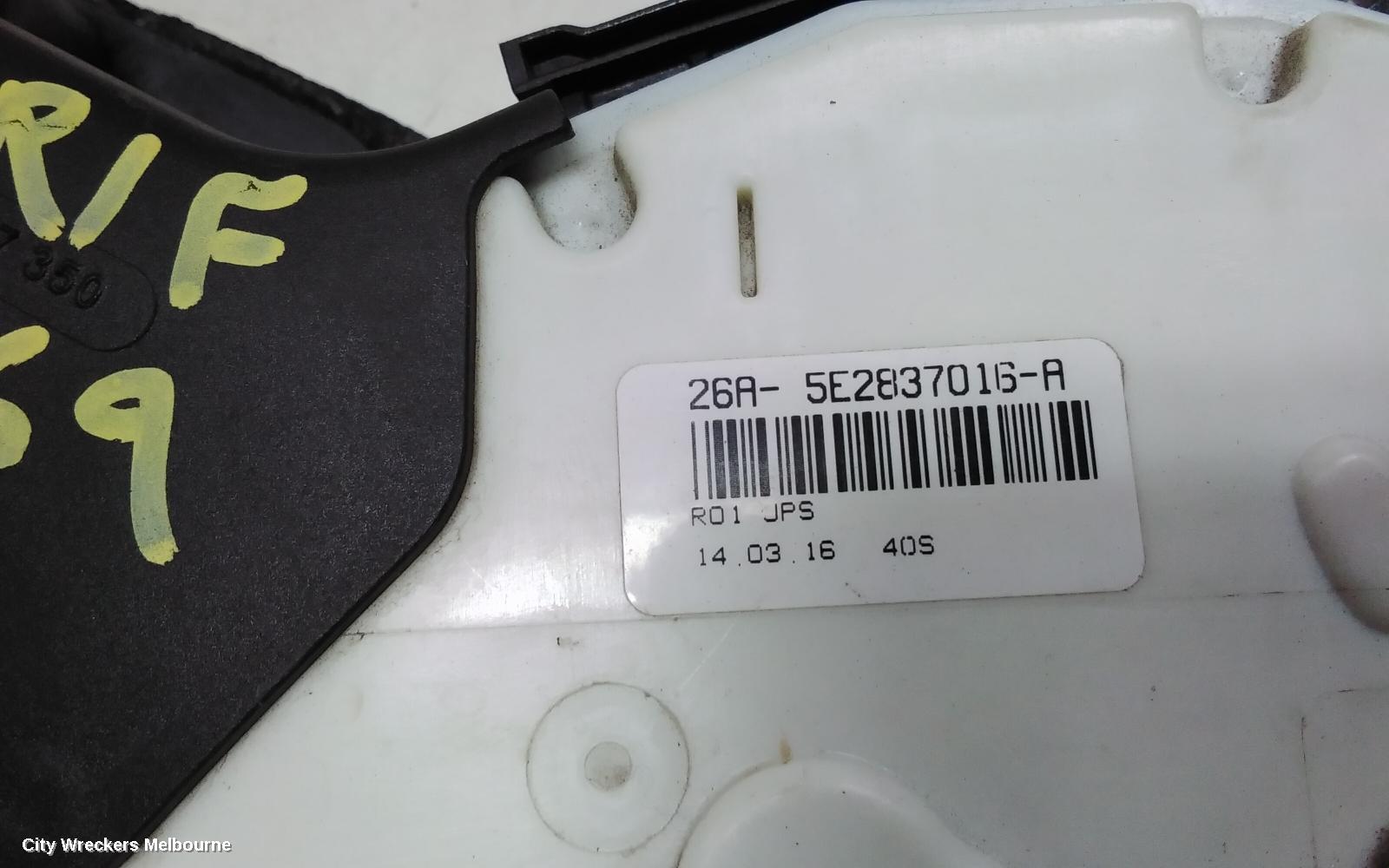 VOLKSWAGEN PASSAT DOOR/BOOT/GATE LOCK, B8/MK7, RIGHT FRONT DOOR, 06/2015 ONWARDS
