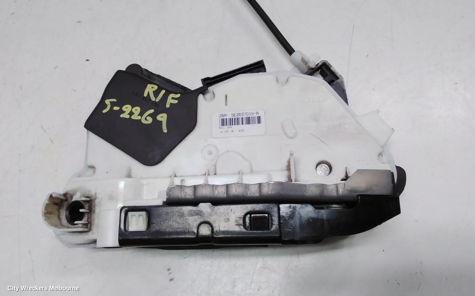 VOLKSWAGEN PASSAT DOOR/BOOT/GATE LOCK, B8/MK7, RIGHT FRONT DOOR, 06/2015 ONWARDS