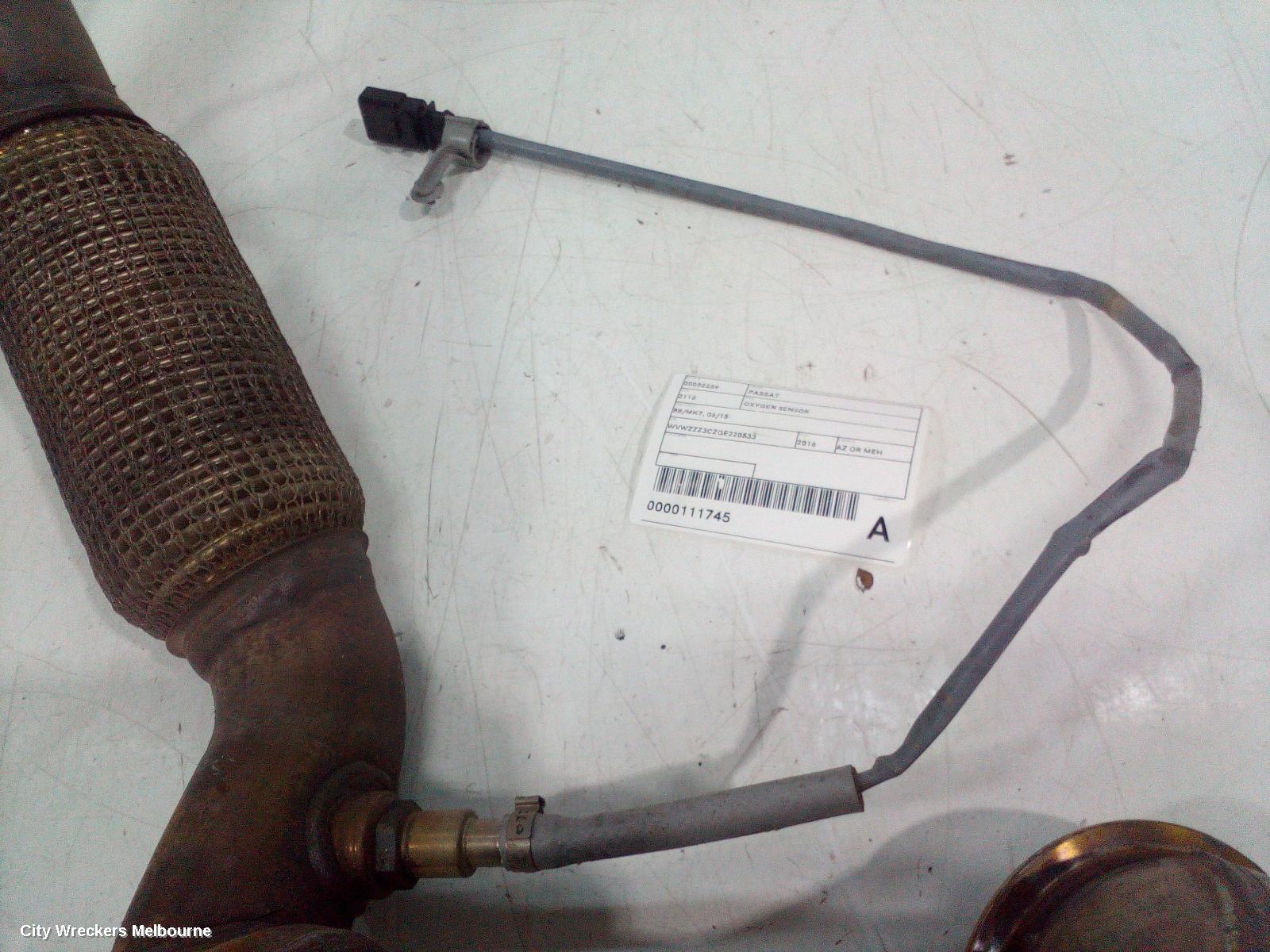 VOLKSWAGEN PASSAT OXYGEN SENSOR, B8/MK7, 06/2015 - 05/2023
