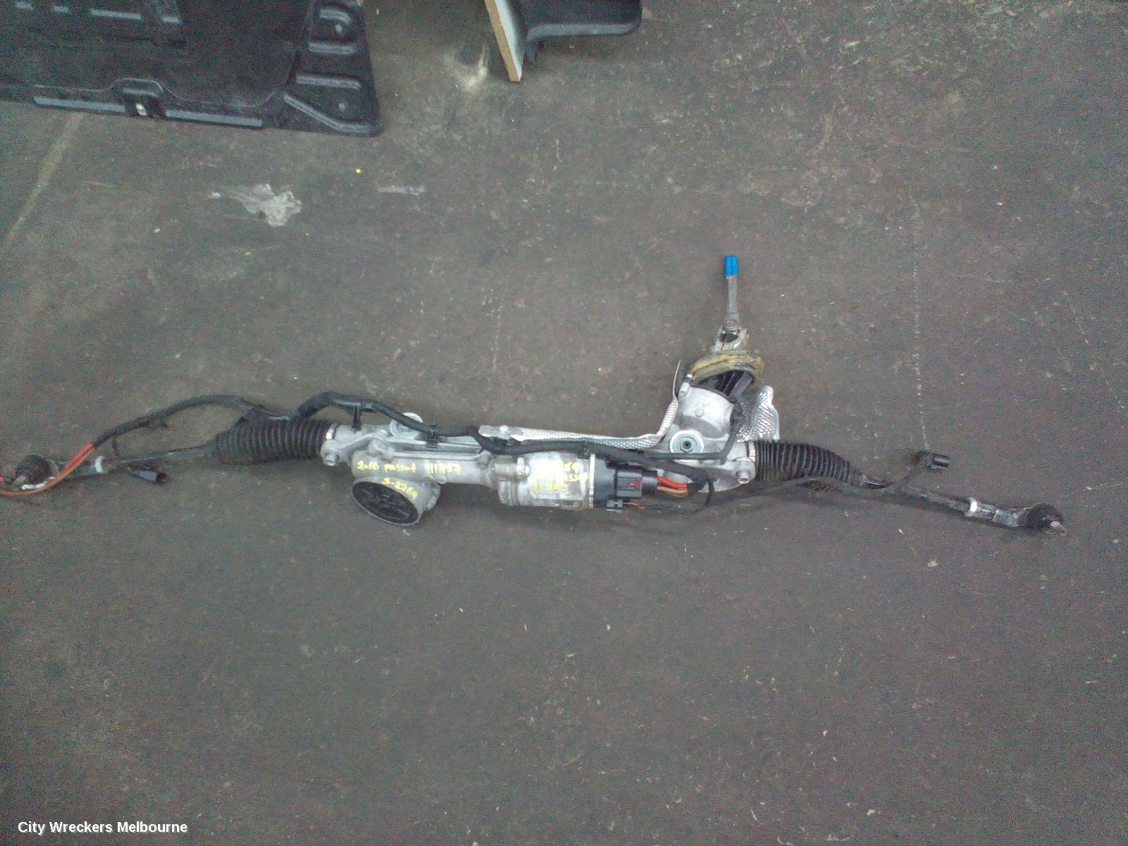 VOLKSWAGEN PASSAT STEERING BOX/RACK, B8/MK7, 06/2015 ONWARDS
