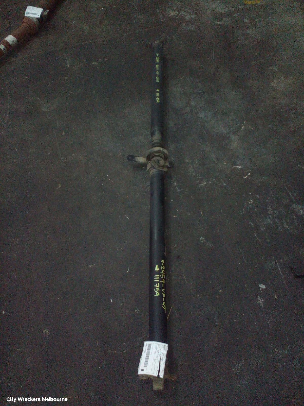 HOLDEN COMMODORE REAR DRIVE SHAFT, UTE, 3.6, AUTO T/M, VF, 05/2013 - 12/2017