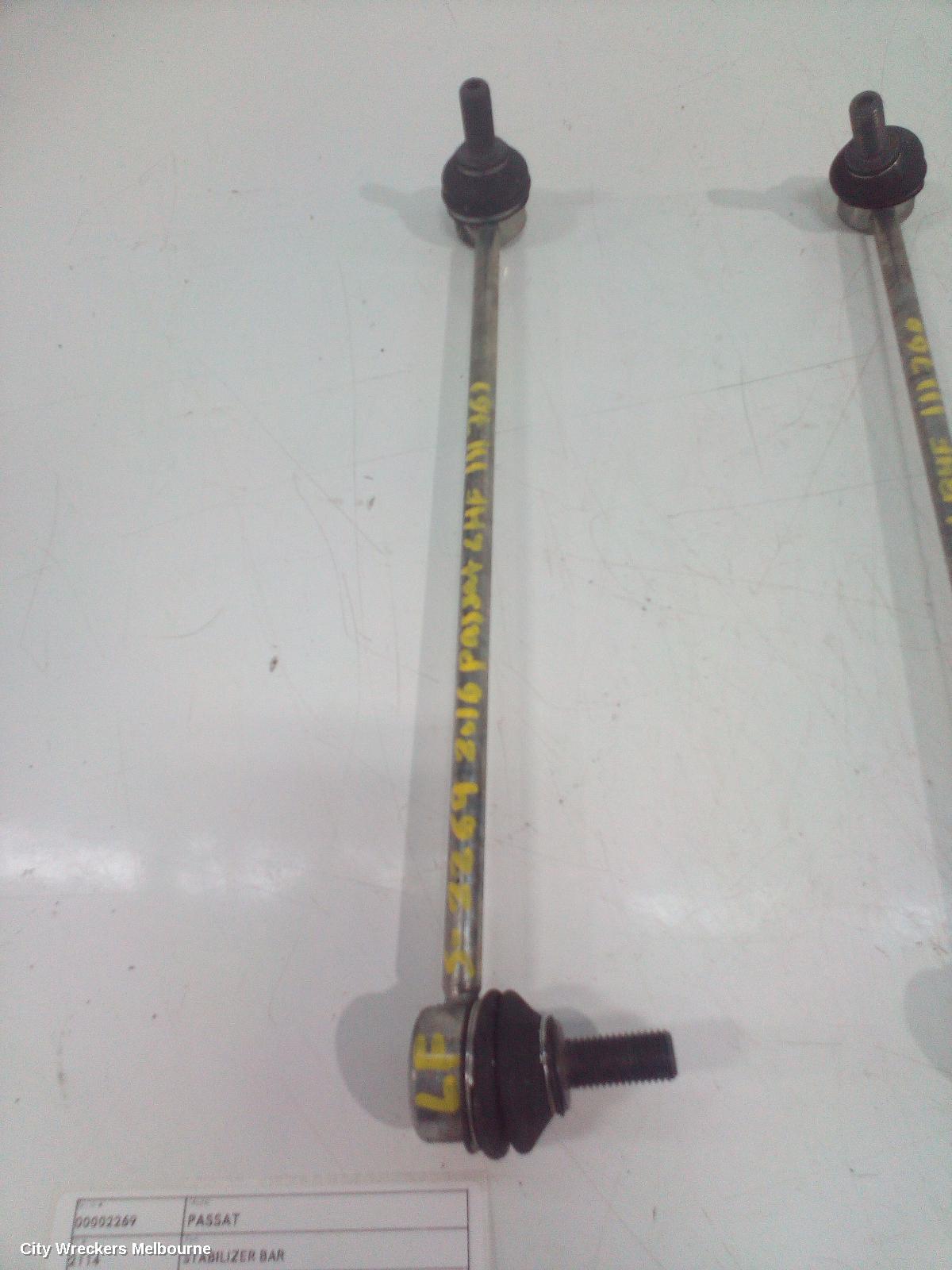 VOLKSWAGEN PASSAT STABILISER BAR, B8/MK7, 06/2015 - 05/2023