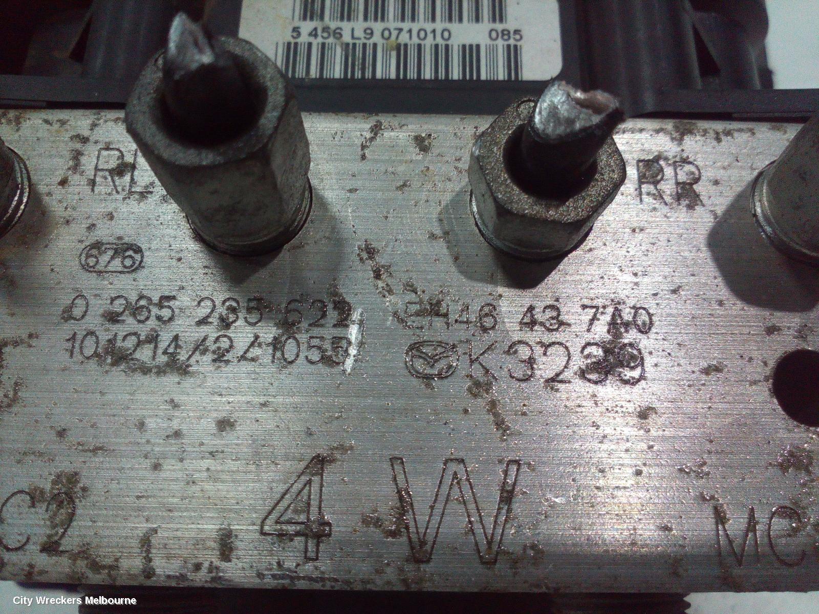 MAZDA CX7 ABS PUMP/MODULATOR, ER, 11/2006 - 02/2012