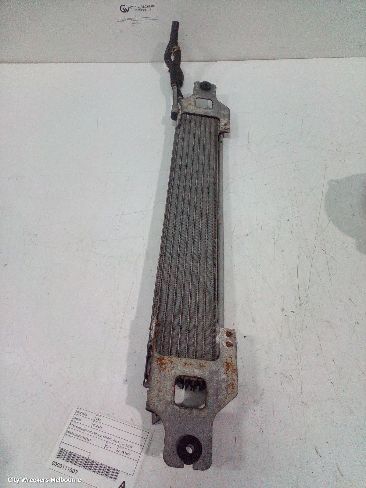 MAZDA CX7 COOLER, TRANSMISSION COOLER, 2.3, PETROL, ER, 11/2006 - 02/2012