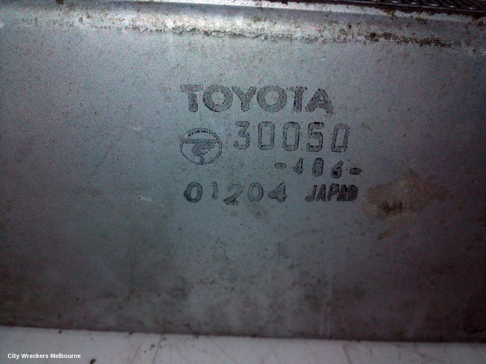 TOYOTA HIACE INTERCOOLER, TRH/KDH, 03/2005 - 04/2019