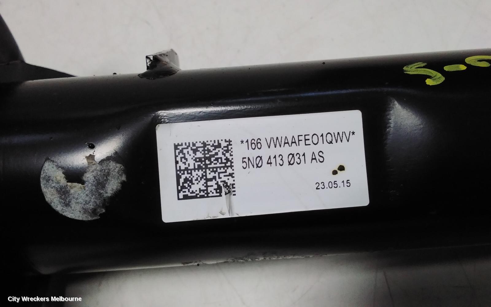 AUDI Q3 LEFT FRONT STRUT, 8U, 2.0, PETROL, CULB CODE, 11/2014 - 12/2018