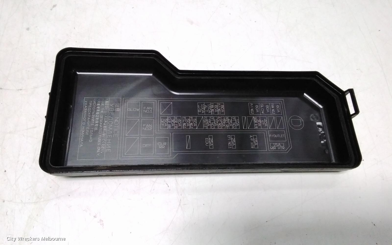 TOYOTA HIACE FUSE BOX, ENGINE BAY, DIESEL, KDH, 09/2006 - 04/2019
