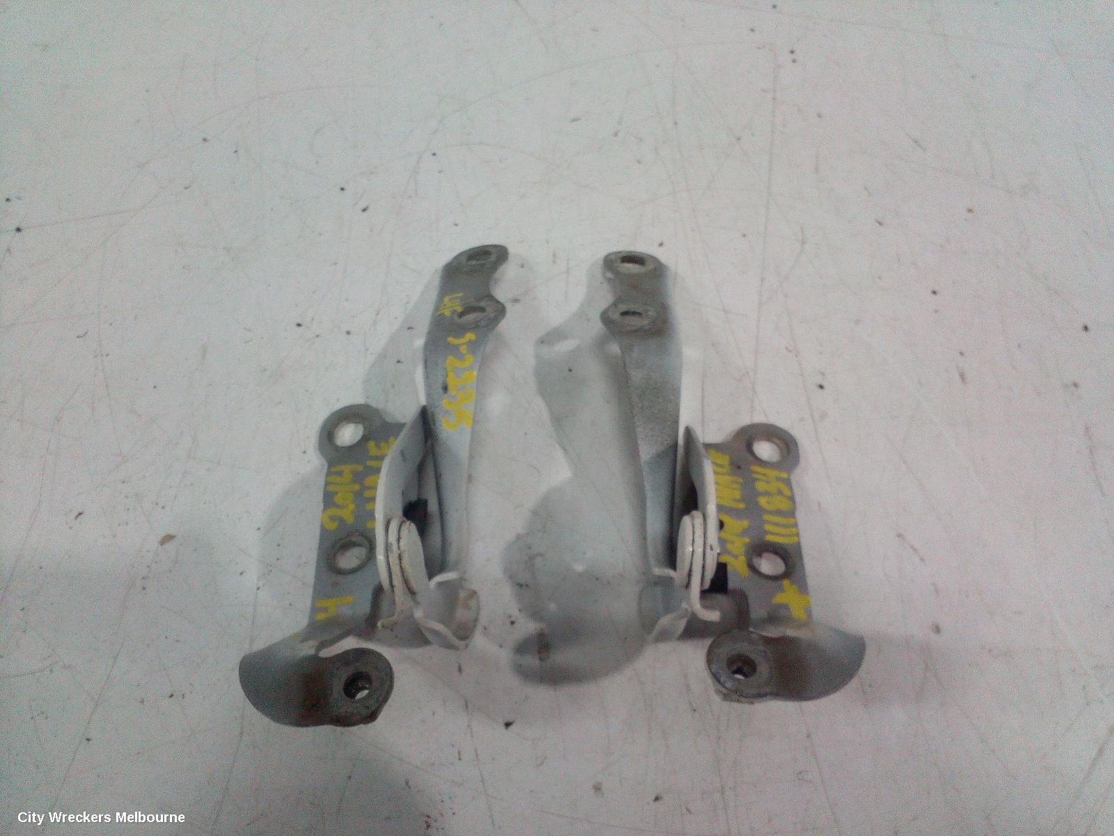 TOYOTA HIACE BONNET HINGE/STRUT, HINGES (PAIR), TRH/KDH, 03/2005 - 04/2019